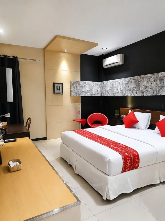 غرفة قياسية بسريرين منفصلين، Queen City Hotel 3/10