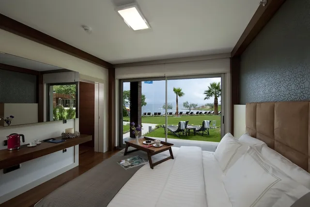 جناح بإطلالة على البحر مفردة بسرير كينج مع أريكة، Ortunc Hotel Boutique Class 2/5