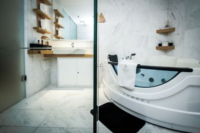 جناح جونيور تنفيذي بسرير كينج بإطلالة على البحر بشرفة، The Ciao Stelio Deluxe Hotel - Adults Only 1/5