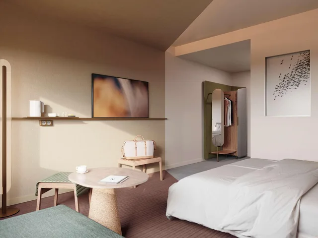 غرفة تنفيذية بسرير مزدوج، Novotel Paris Orly Rungis 3/7