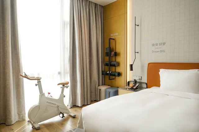 غرفة بريميوم بسرير فردي، Even Hotels Shenzhen Nanshan 6/8