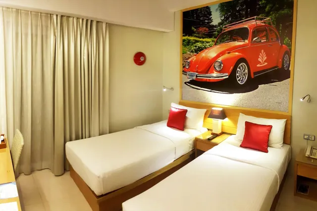 غرفة بريميوم بسرير مزدوج بشرفة، Rhadana Hotel 4/10