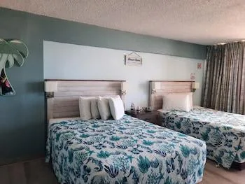استوديو بسرير كينج وسرير فردي بإطلالة على البحر، HAWAIIAN INN 1/1