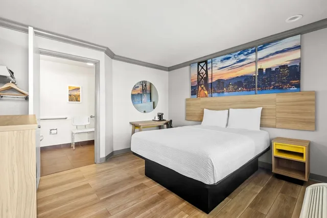 غرفة قياسية بسرير كوين لذوي الإعاقة، Days Inn By Wyndham San Francisco S/Oyster Point Airport 3/10