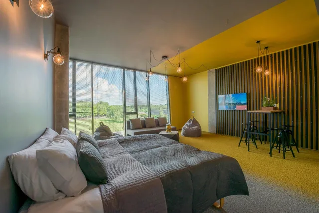 غرفة ديلوكس عائلية بسرير كوين، Urbihop Hotel 1/1