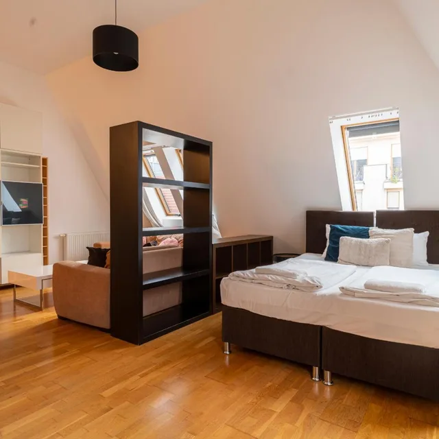 شقة ديلوكس بغرفة نوم واحدة، Hotel Gozsdu Court Ex Gozsdu Court Apartment 1/7