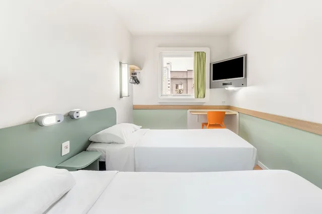 غرفة اقتصادية بإطلالة على المدينة مفردة بسريرين منفصلين، Slim Hotel Sao Paulo Frei Caneca 4/8