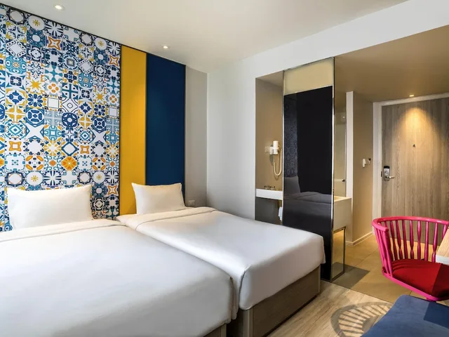 غرفة قياسية بسريرين منفصلين، Ibis Styles Phuket City 4/10