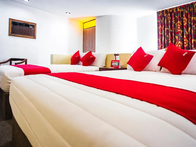 غرفة قياسية بسريرين، OYO Hotel Oasis, Matehuala 6/7