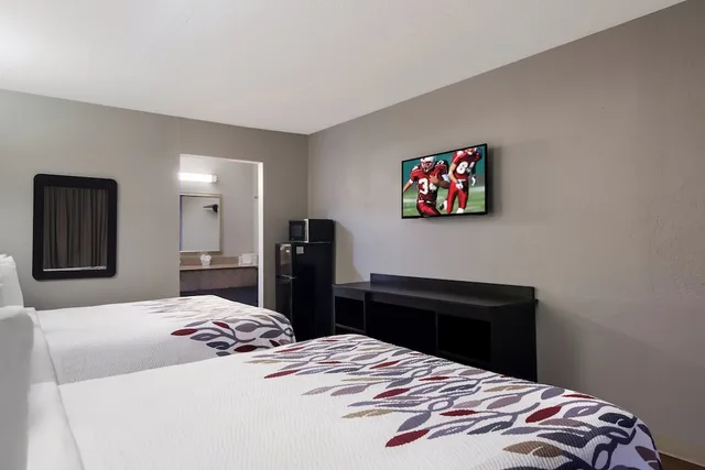 غرفة ديلوكس بسريرين كوين، Red Roof Inn Vero Beach - I-95 4/5