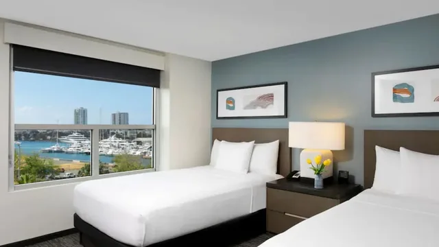 1 Bedroom, Suite, 2 Queen Beds, Bay View، Hyatt House San Juan 6/9