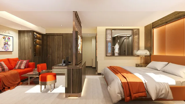 جناح جونيور، Le Grand Hotel Courchevel 1850 2/3