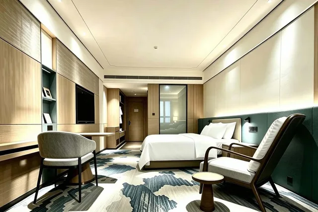 غرفة قياسية بسرير كوين، Guangdong Yingbin Hotel 5/9