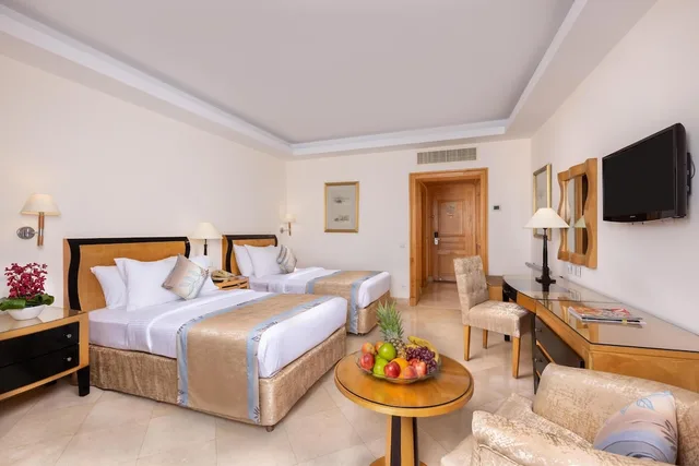 غرفة بسريرين منفصلين بإطلالة على البحر، Savoy Sharm El Sheikh 2/5