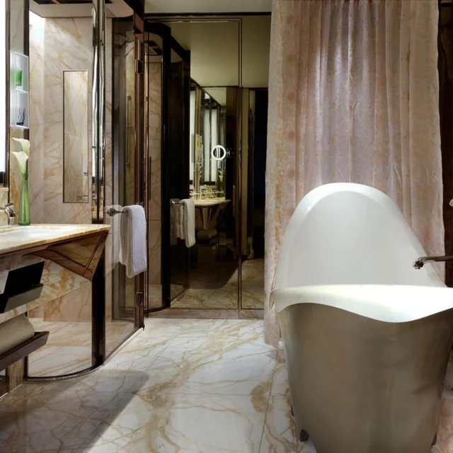 Bund, Twin Beds, with View، The Ritz Carlton Shanghai Pudong 4/4