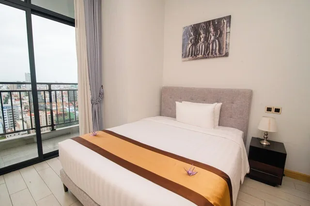 غرفة ديلوكس بسرير كوين، The View Serviced Residence 2/5
