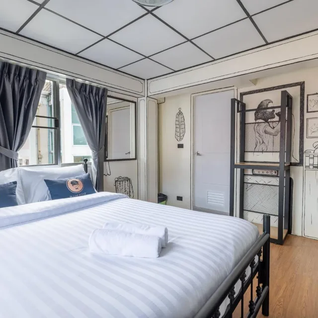 غرفة قياسية مزدوجة، RoomQuest Chiang Mai Tha Phae 4/10
