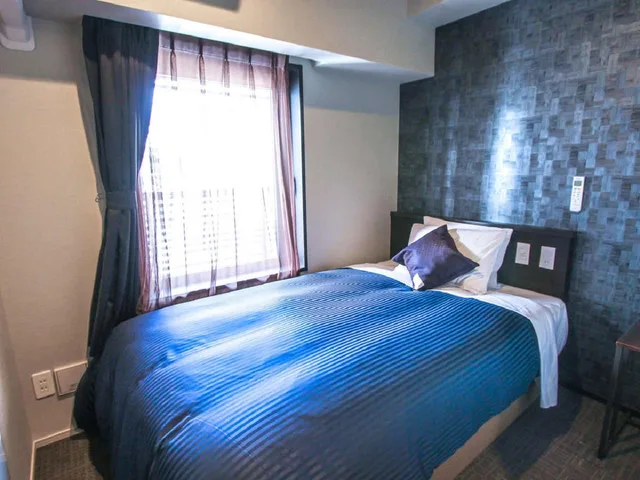 Semi Room, Single, Double Bed, Smoking، Hotel Livemax Umeda WEST 3/4