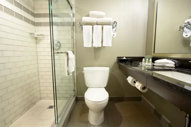 غرفة قياسية بسريرين كوين في طابق منخفض، Holiday Inn Calgary- Airport 7/10
