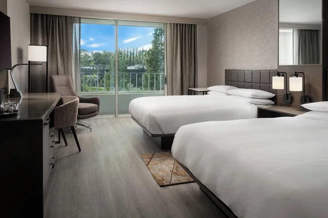 غرفة بسريرين كوين، Warner Center Marriott Woodland Hills 3/6