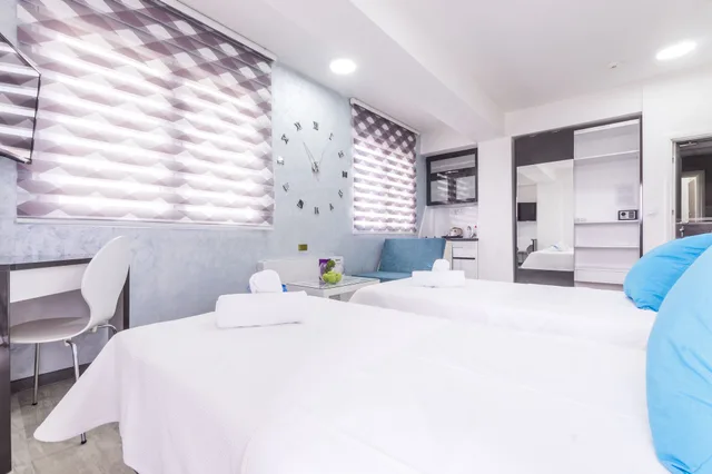 شقة استوديو بسرير مزدوج بشرفة مع أريكة، Astera Apart Hotel 4/10