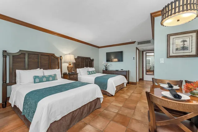 Studio, 2 Double Beds, Gulf Side, Vanderbilt Beach Resort 5/7