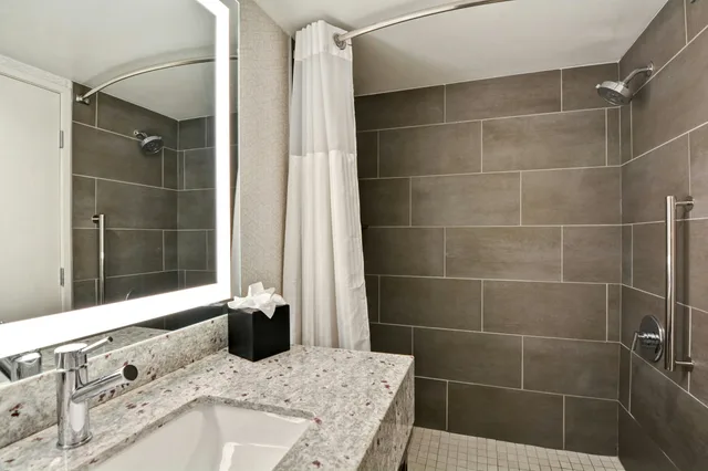 1 Bedroom, Suite, King Bed, Embassy Suites by Hilton Minneapolis Airport 1/2