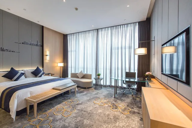 غرفة تنفيذية بسرير كينج، Grand Metropark Hotel Liyuan Chongqing 3/10