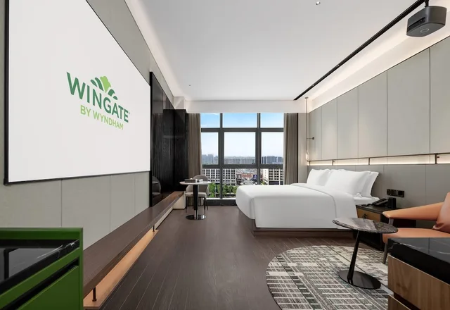 غرفة بسرير كينج، Wingate by Wyndham Xi'an Chanba 2/4
