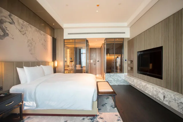 غرفة فاخرة بسرير كينج، Sofitel Hangzhou Yingguan Hotel 2/5