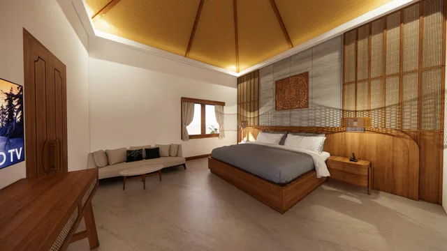 1 Bedroom, Luxury, Suite, Tonys Villas and Resort Seminyak Bali 1/2