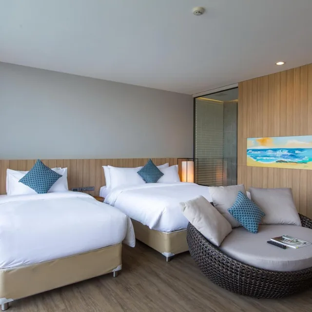 غرفة ديلوكس ثلاثية، Asira Boutique Huahin Hotel 3/9
