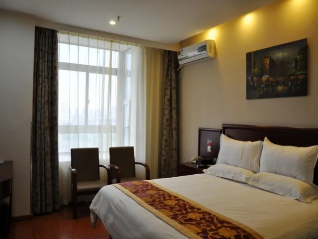 غرفة بسرير مزدوج، Greentree Inn Xuzhou Pizhou Xinsu Center Fuzhou Road Express Hotel 6/6