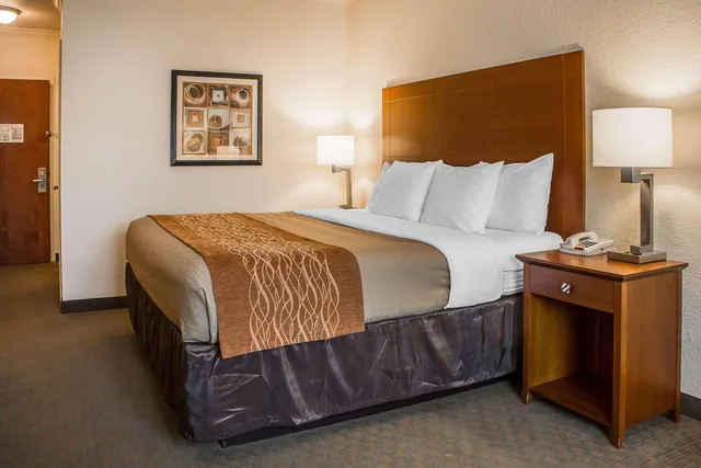غرفة بسرير مزدوج، Comfort Inn Huntsville Research Park, AL 2/4