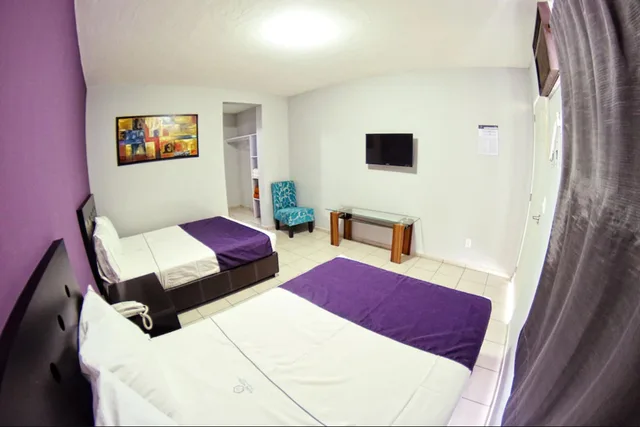 غرفة قياسية بسريرين مزدوجين بغرفة نوم واحدة، Expo Hotel Guadalajara 2/6