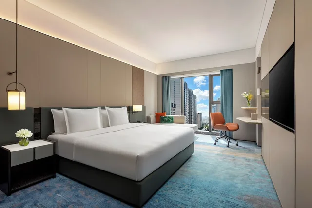 غرفة بسرير كينج لذوي الإعاقة، Crowne Plaza Dalian Kerren by IHG 1/4