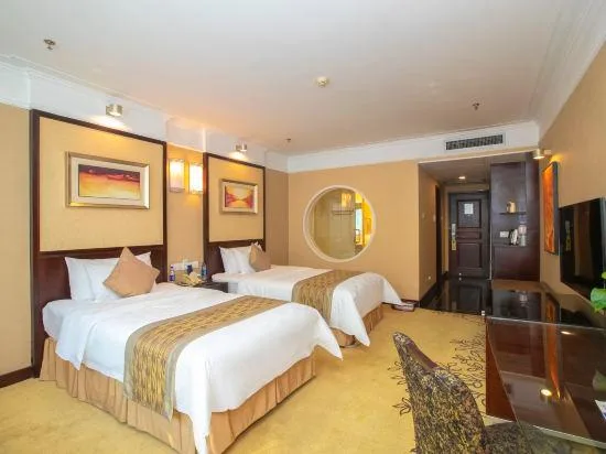 غرفة ديلوكس بسريرين منفصلين مع أريكة، Blue Horizon Hotel (Qingdao Laoshan) 3/3