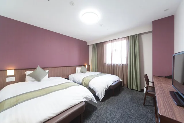 غرفة بسريرين منفصلين، Myojin no Yu Dormy Inn Premium Kanda 5/7