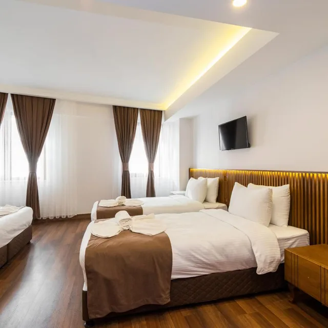 غرفة ديلوكس عائلية، Castillo Rojo Hotel Istanbul 1/10