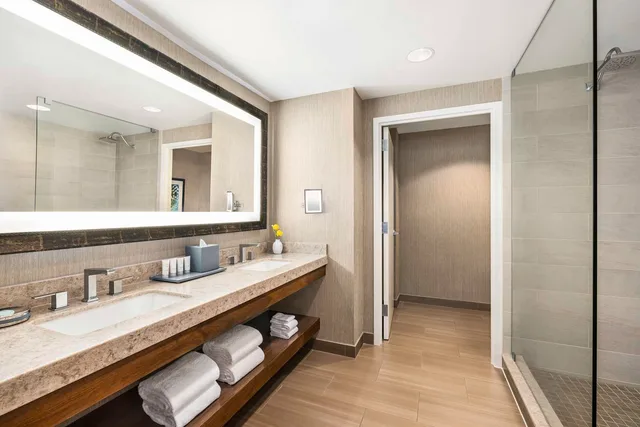 جناح ديلوكس بسرير كينج بغرفة نوم واحدة، The Woodlands Resort, Curio Collection by Hilton 1/1
