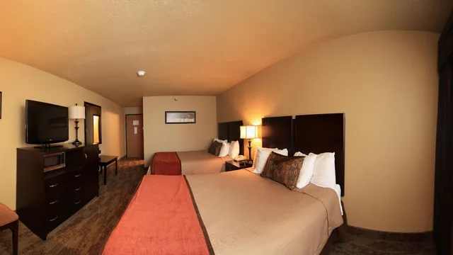 غرفة قياسية بسريرين كوين، Econo Lodge Black Hills 1/4