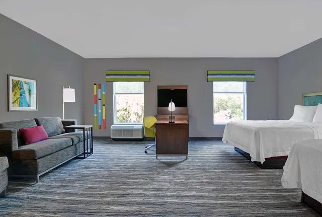 جناح استوديو بسريرين كوين، Hampton Inn Suites Macclenny I 10 4/6