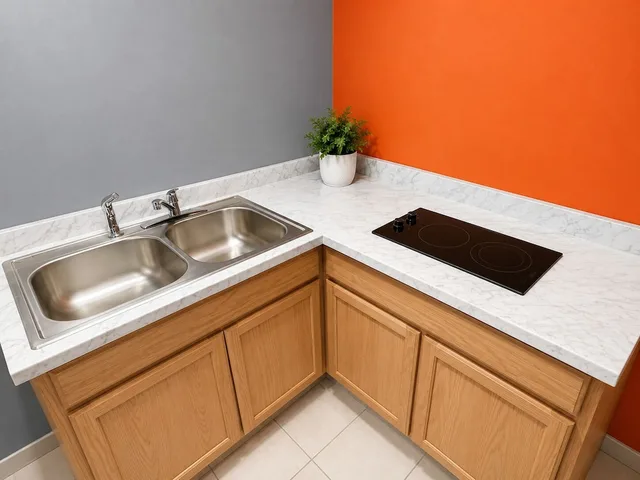 غرفة قياسية بسريرين مزدوجين بمطبخ، Motel6 Morehead, KY 7/7