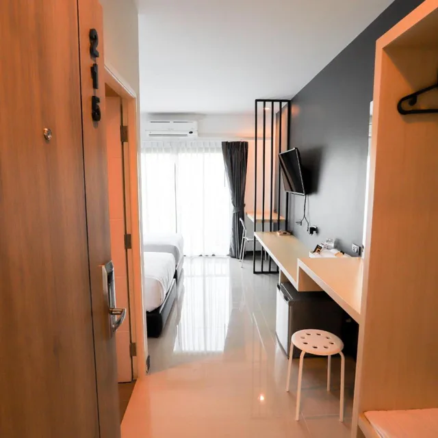 غرفة قياسية بسريرين منفصلين، The Rest Hotel - Prachuab kriri khan 7/7