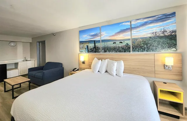 غرفة قياسية بسرير كينج، Days Inn Suites By Wyndham Corpus Christi Central 3/10