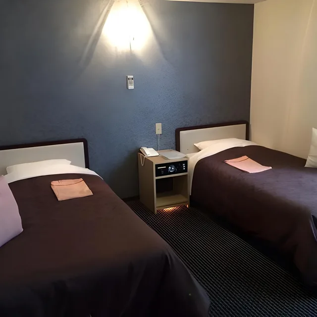 Standard, Twin Beds, City View, Main Building, Smoking, Nagano Plaza Hotel 1/1