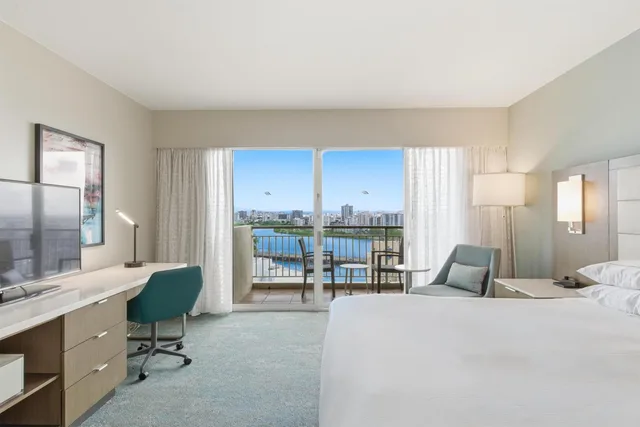 غرفة بريميوم عائلية بسريرين كينج بإطلالة على البحر، Caribe Hilton 2/8