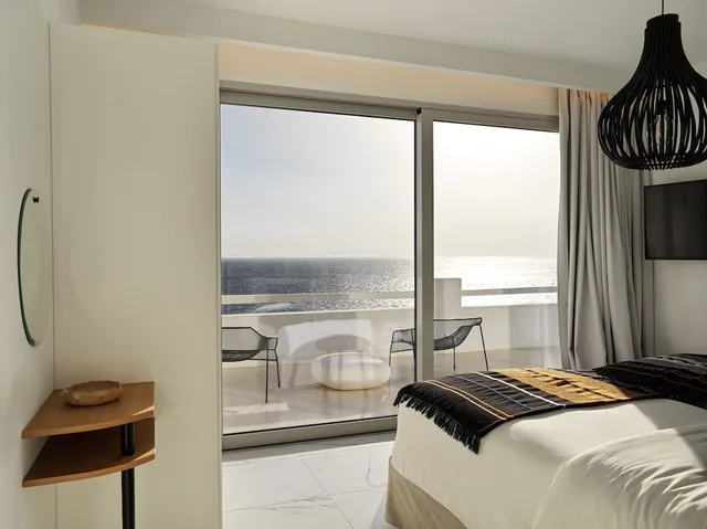 2 Bedrooms, Sanctuary, Villa, 2 Queen Beds, Sea View, Private Pool، Kouros Hotel and Suites 2/4