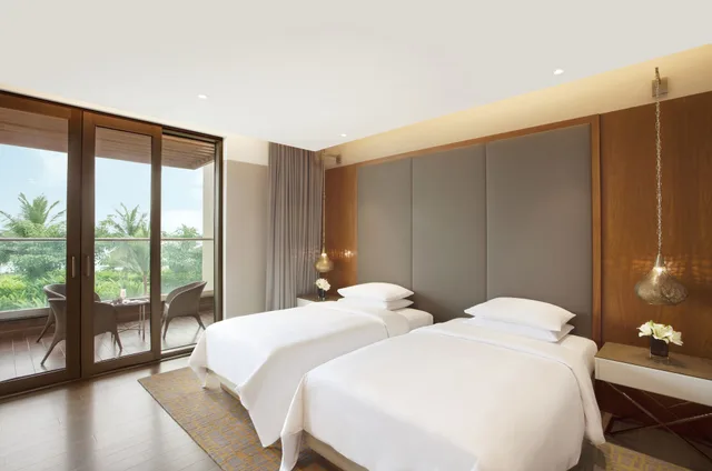 غرفة كلوب بسريرين منفصلين بشرفة، GRAND HYATT KOCHI BOLGATTY 8/10