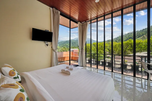 Hill, Deluxe، The Sky Roof Homestay @ Kiriwong 1/2